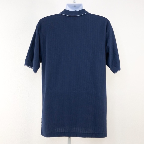 Nike Golf Dri Fit Navy Short Sleeve Polo Shirt - Picture 3 of 6
